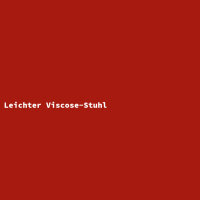 Leichter Viscose-Stuhl