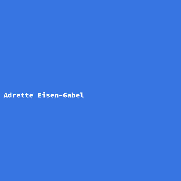 Adrette Eisen-Gabel