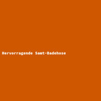 Hervorragende Samt-Badehose