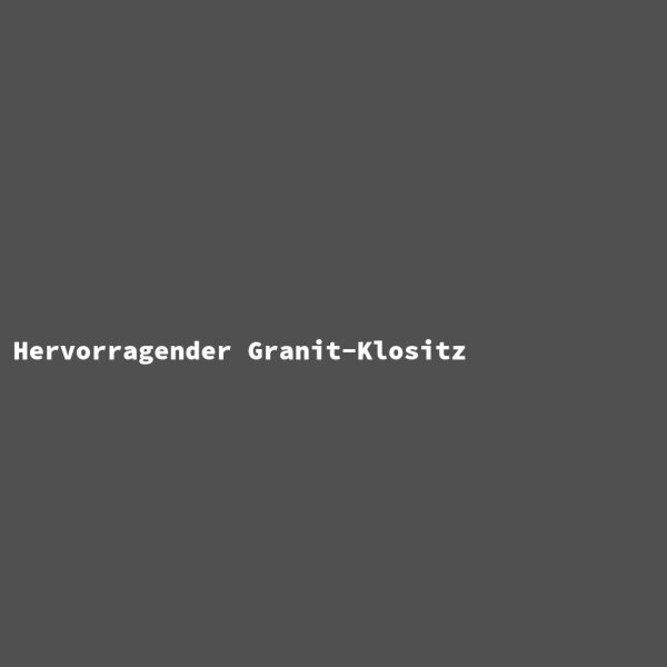 Hervorragender Granit-Klositz