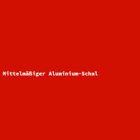 Mittelm&auml;&szlig;iger Aluminium-Schal