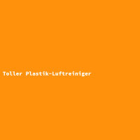 Toller Plastik-Luftreiniger